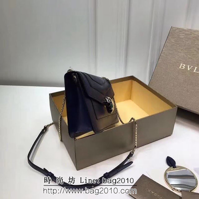 BVLGARI寶格麗 專櫃新款 蛇頭扣環 單層蛇頭包 鏈條單肩斜挎包 B39174 FYD1331